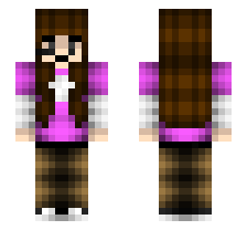 CASUALGAMINGWITHROWANNE OFFICIAL MINECRAFT SKIN