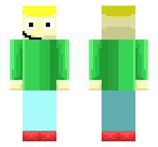 GARRETT/FEROCIOUS [FNF DAVE & BAMBI GOLDEN APPLE LEGACY MOD] OFFICIAL MINECRAFT DEFAULT SKIN 