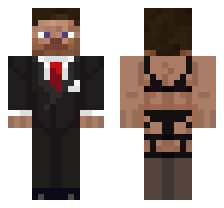 Steve de terno rasgado 