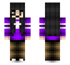 GAMINGWITHRHIANNA OFFICIAL MINECRAFT DEFAULT SKIN