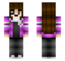 DREAMGAMINGWITHROWANNE OFFICIAL MINECRAFT DEFAULT SKIN